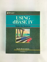 Wiley Using dBase IV Basics for Business Mark Brownstein John Wiley &amp; Sons, Inc - £12.17 GBP
