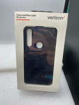 Verizon Rugged Case &amp; Blue Light Screen Protector for Motorola Moto G Power NEW - £1.55 GBP
