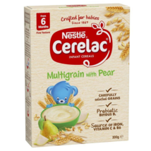 Nestle CERELAC Multigrain with Pear Baby Cereal Stage 3 – 200g - £56.02 GBP