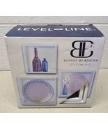 Burnes of Boston Level Line - 3 White Wooden Cubes Shelf - $35.06 CAD