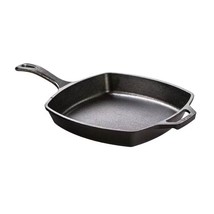 10.5-inch Square Cast Iron Skillet Frying Pan - Made in USA - $115.49