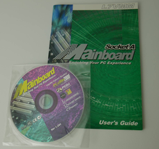 Vintage L7VMM Socket A Mainboard User&#39;s Guide &amp; CD - £22.86 GBP