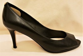Cole Haan Heels/Open Toe Size-8B Black Leather  - £39.02 GBP