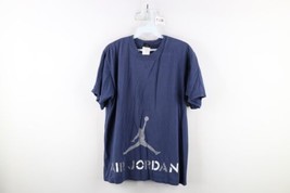 Vtg Nike Air Jordan Mens Small Faded Spell Out Big Jumpman Logo Stencil ... - $49.45