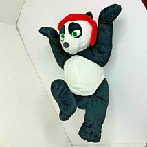 Ideal Toys Plush Stuffed Animal Toy Posed Kung Fu Panda 14 in Tall Doll - $7.62