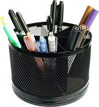 Settfrfe Rotating Pen/Pencil Holder For Desk,Supplies, Metal Mesh Style - $31.97