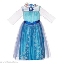 Disney Frozen Elsa Dress Costume Princess Fancy 4-6X New - £31.11 GBP