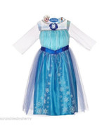 Disney Frozen Elsa Dress Costume Princess Fancy 4-6X New - £29.57 GBP