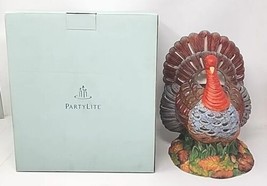 Partylite Gobbler Tealight Holder Thanksgiving Turkey Centerpiece P8C/P7592 - £46.90 GBP