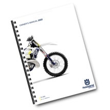 HUSQVARNA 2022 - TX 300i - OWNERS MANUAL - REPRINTED COMB BOUND - $25.25