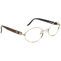 Christian Dior Eyeglasses CD 3510 41Y Gold/Brown/Black Oval Austria 54[]20 135 - £156.90 GBP