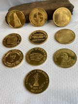 Vtg 1980&#39;s Bonnie Blink Corn Husking Penny Lot Grand Lodge Of AF &amp; AM Of MD Coin - £23.69 GBP