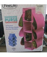 FineLife 10 Pocket Hanging Purse Organizer, Blue - £10.89 GBP