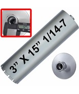 4" Diamond Core Drill Bit for Drilling Rig 4 in x 16 in Long 1 1/4-7 UNC Thread  - $44.55 - $113.85