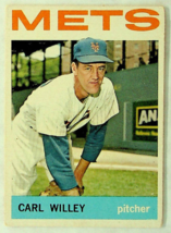 1964 Topps Carl Willey Baseball Card #84 - £1.58 GBP