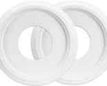 White, 10&quot;Od X 4&quot;Id, Molded Pu Ceiling Medallion For Light, Canomo 2 Packs. - $39.97