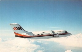 Air Wisconsin Airlines~British Aerospace 146~WORLDS Quietest Jetliner Postcard - £3.72 GBP