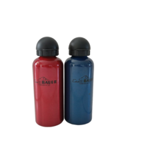 Eddie Bauer Lot of 2 Red Blue Aluminum Water Bottles Gym, Running, Walking - £11.00 GBP