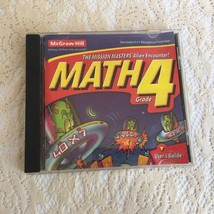 Math Grade 4 by McGraw-Hill User&#39;s Guide CD-ROM Windows 95/3.1 &amp; Mac - £9.40 GBP