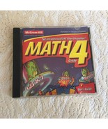 Math Grade 4 by McGraw-Hill User&#39;s Guide CD-ROM Windows 95/3.1 &amp; Mac - £9.40 GBP