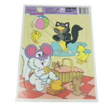 VINTAGE 1980&#39;s HALLMARK PURR-TENDERS KIDS FRAME TRAY PUZZLE FISHER PRICE... - $28.50
