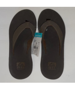 Reef Mens Size 9 Phantom II Brown Thong Sandals Fiip Flops New High Arch... - $37.57