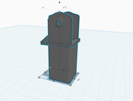 Document Feeder Hinge for Konica Minolta bizhub C25 C3110 - Left Side - $310.50 MXN