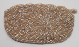 Stunning Vintage La Regale Beaded Purse Clutch Evening Bag 7&quot; x 4.25&quot; - £11.98 GBP