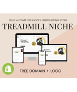 TREADMILL NICHE Fully Automated Dropshipping ecommerce + one word domain - £193.28 GBP