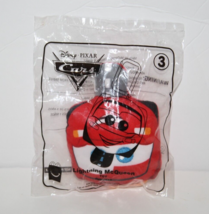 McDonalds Happy Meal Toy #3 Cars Lightning McQueen Plush Disney Pixar Ne... - $4.97