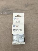 Audi VW OEM Cool White Paint &amp; Clear Lacquer Touch Up Pencil LST0U2A9B 9ml .30oz - £16.55 GBP