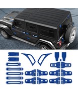 Door Handle, Hinge, Hood & Tailgate Cover Trim For Jeep Wrangler JL 2018+ - $48.02
