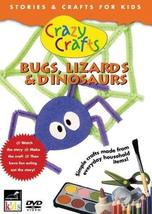 Crazy Crafts: Bugs Lizards &amp; Dinosaurs [DVD] - £9.41 GBP