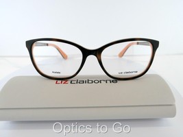 LIZ CLAIBORNE L 647 (HMV) HAVANA PEACH 51-16-135 Eyeglass frames - £30.40 GBP