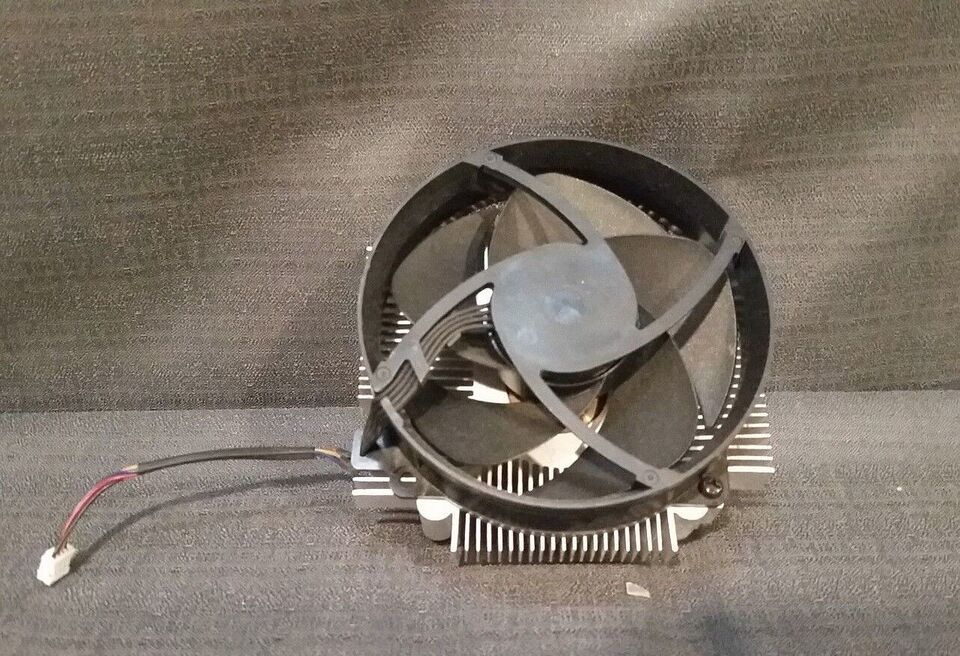 Original Microsoft Xbox 360 Slim Internal Motherboard Mobo Fan & Heatsink