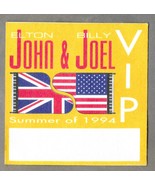 ELTON JOHN &amp; BILLY JOEL Face To Face Summer 1994 Concert Tour VIP Satin ... - €10,99 EUR