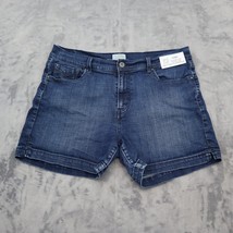 Levis Shorts Womens 12 Blue Denim 515 Mid Rise Outdoor Casual Bermuda Bo... - £15.11 GBP