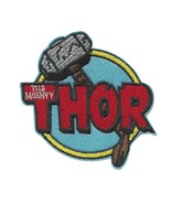 THE MIGHTY THOR IRON ON PATCH 3&quot; Colorful Embroidered Superhero Avengers... - $6.97 CAD