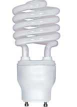 Satco S8207120W Equivalent Warm White GU24 Base T3 Spiral CFL Light Bulb - $13.98