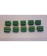 10 pcs  5 pin - 3.5mm Terminal Block Connector Crestron, Speakercraft, B... - $25.64