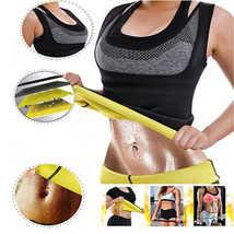 Women&#39;s Slimming Hot Sweat Vest Body Shaper Control Neoprene Tummy Fat Burner Sh - £27.32 GBP