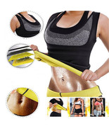 Women&#39;s Slimming Hot Sweat Vest Body Shaper Control Neoprene Tummy Fat B... - £27.90 GBP