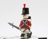 Custom Napoleon Minifigures Napoleonic Wars UK Great Britain Infantry N001 - $2.49