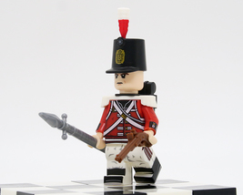 Custom Napoleon Minifigures Napoleonic Wars UK Great Britain Infantry N001 - £1.95 GBP