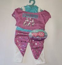 My Life AS Purple Sparkle Outfit NWT Fits 18&quot; Dolls - $14.50
