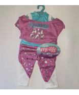 My Life AS Purple Sparkle Outfit NWT Fits 18&quot; Dolls - £11.55 GBP