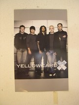 Yellowcard Papier Murs Affiche Jaune Carte Promo - $26.88