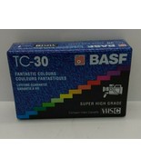 BASF TC30 VHS Cassette Tape Compact Videocassette VHSC TC 30 - $8.89