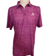 Kapalua Troon Golf Cutter &amp; Buck Men&#39;s Golf Shirt, Purple Sz M - $627.18 MXN
