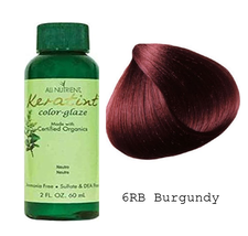 All-Nutrient Keratint Color-Glaze Hair Color - 6RB Burgundy - £11.27 GBP